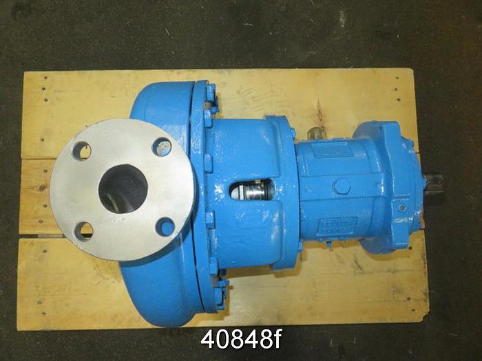 Used Goulds 3196 2x3x13 Pump, Titanium Casing, 5-Vane SS Impeller #40848