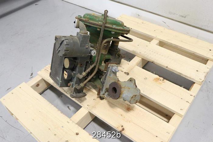 Used Fisher 1" V100 Vee-Ball Control Valve #28452