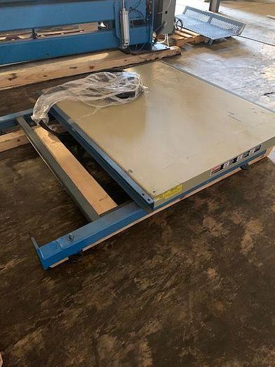 Used 60" ROSENTHAL SHEETER MODEL WM-5HIRSHEAAAAP-OK24 W/ OUTPUT CONVEYOR