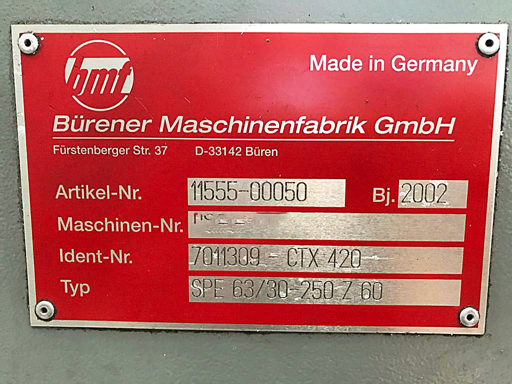 Used DMG GILDEMEISTER CTX 420 - 2002