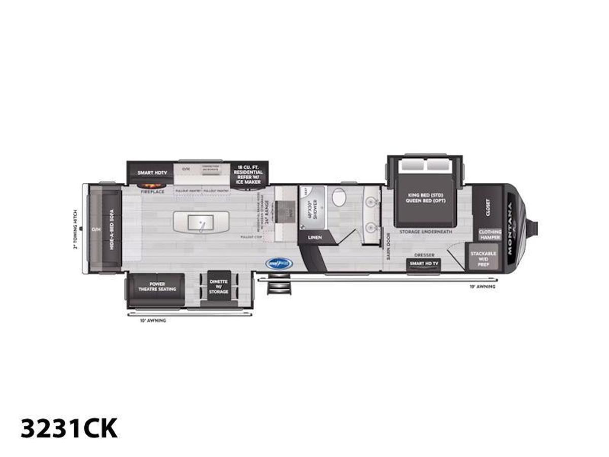 2025 Keystone RV Montana 3231CK