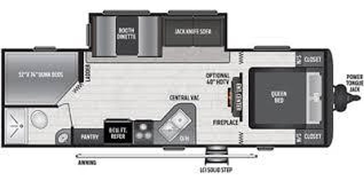 Used 2020 Keystone RV Hideout 26LHS