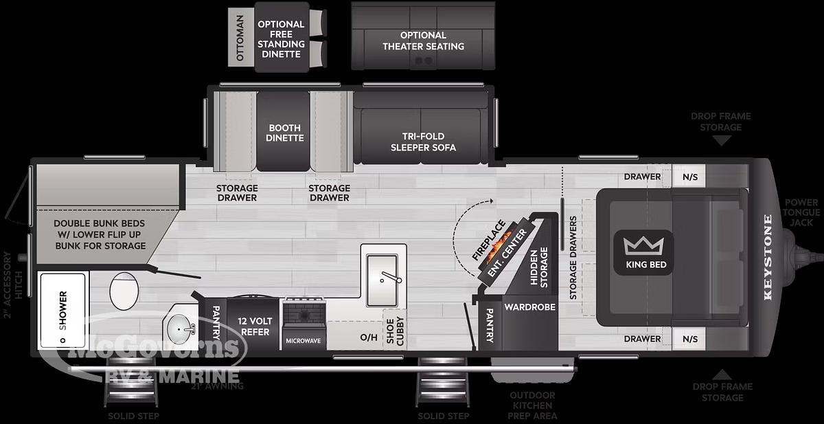 2026 Keystone RV Cougar 28BHWE