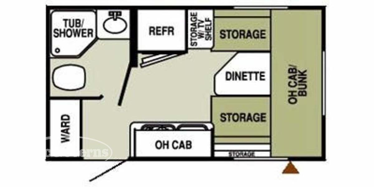 Used 2008 Starcraft RV Starcraft Travel Star TRAVELSTAR SPORT 16FDB