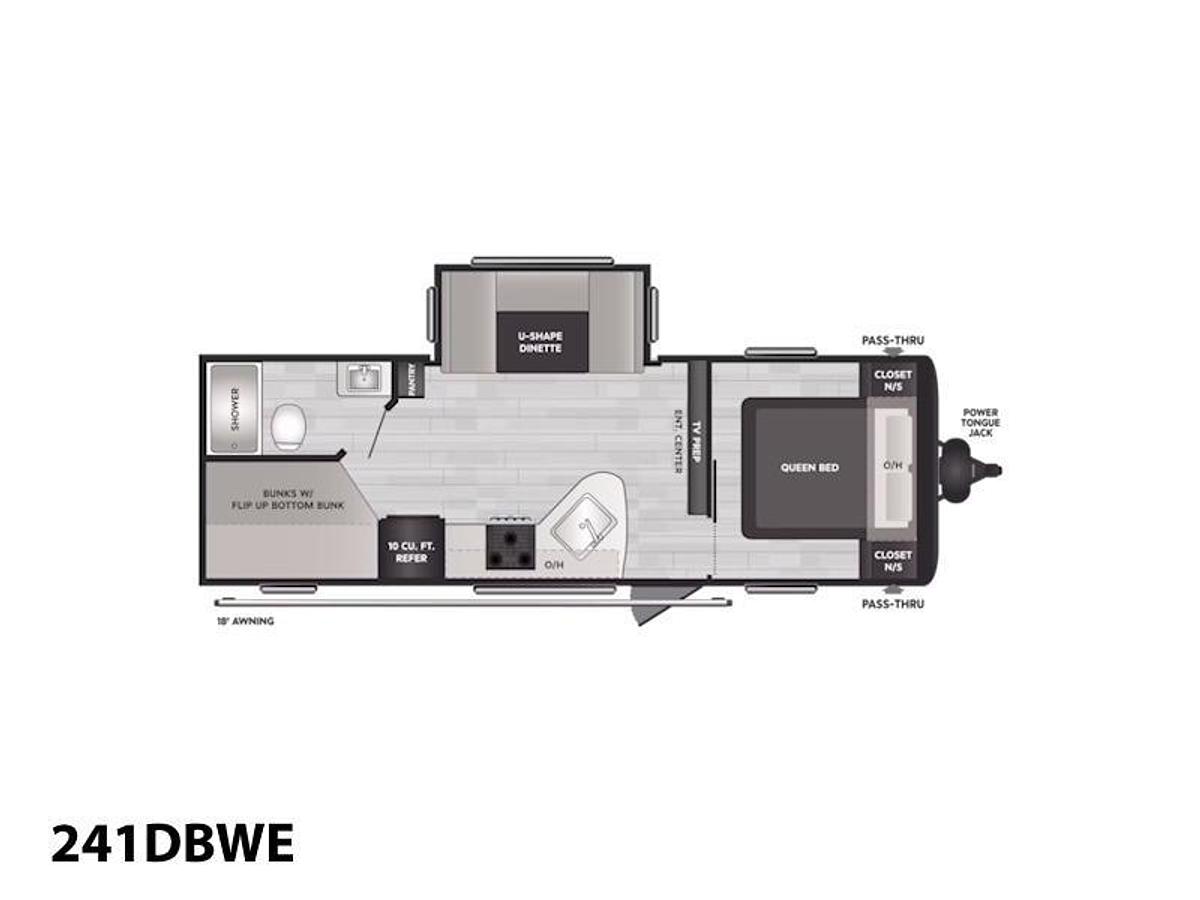 2025 Keystone RV Hideout Sport Double 241DBWE
