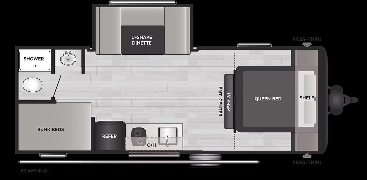 2026 Keystone RV Hideout 21BWE