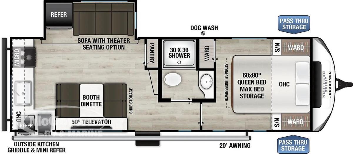 2026 Coachmen Northern Spirit 2560RK
