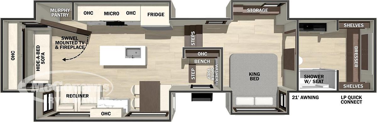 2026 Forest River Cedar Creek 383FB