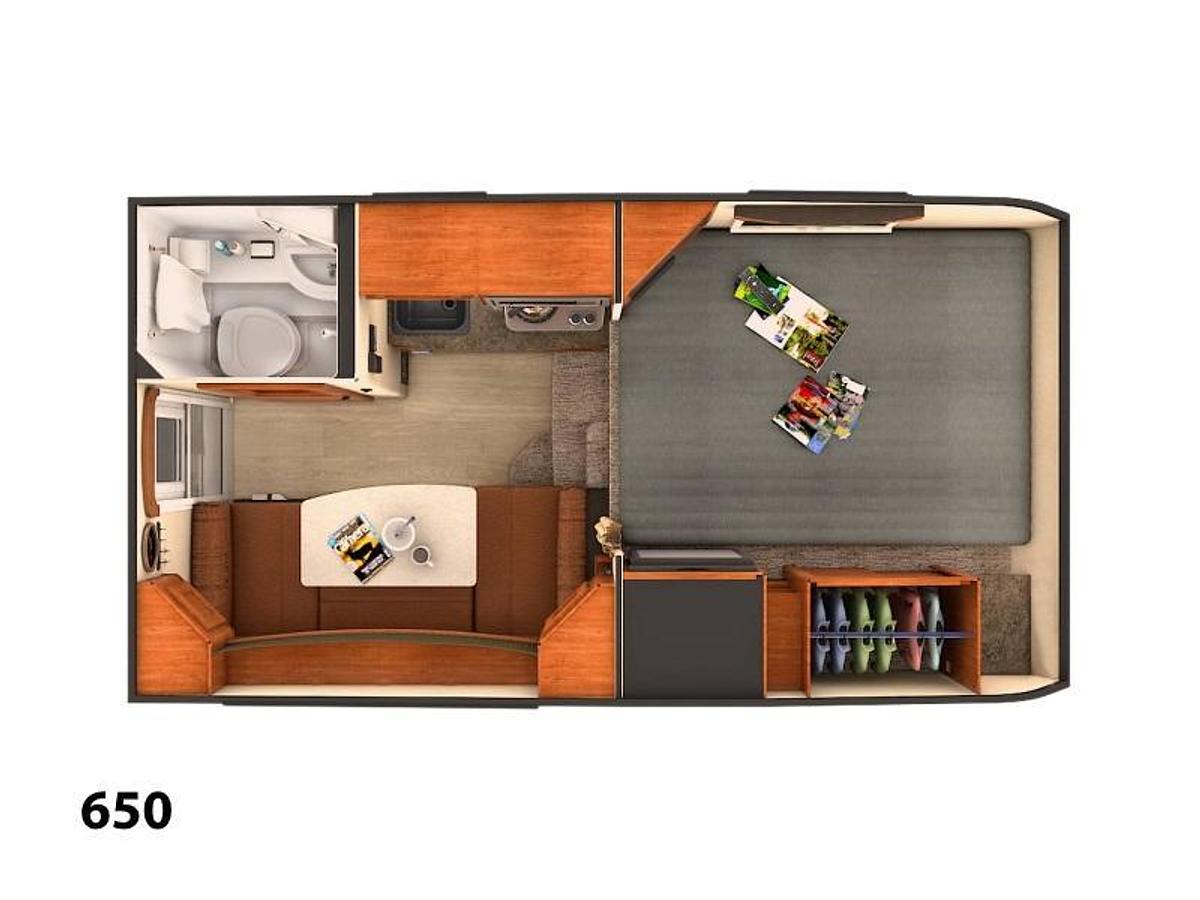 Used 2019 Lance  Truck Camper 650