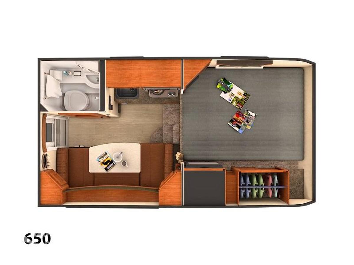 Used 2019 Lance  Truck Camper 650