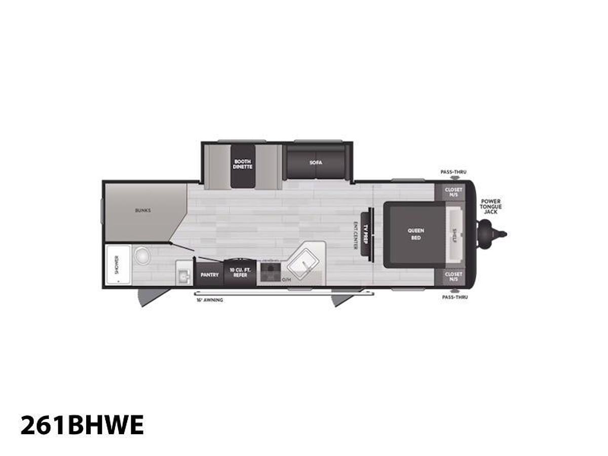 2025 Keystone RV Hideout Sport Double 261BHWE