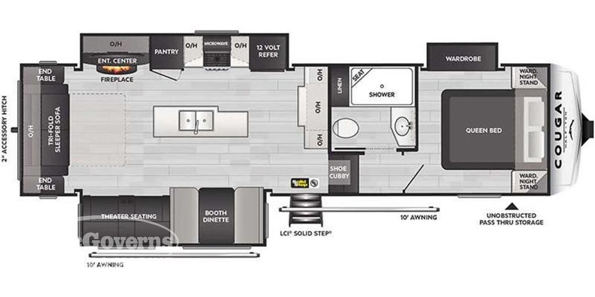 2025 Keystone RV Cougar Half-Ton 29RLI