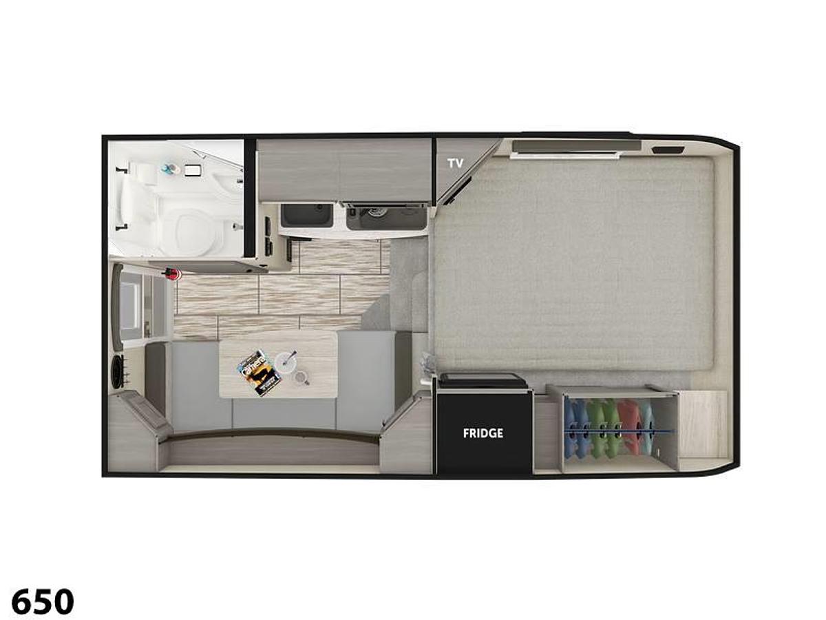 2023 Lance Truck Campers Short Bed 650