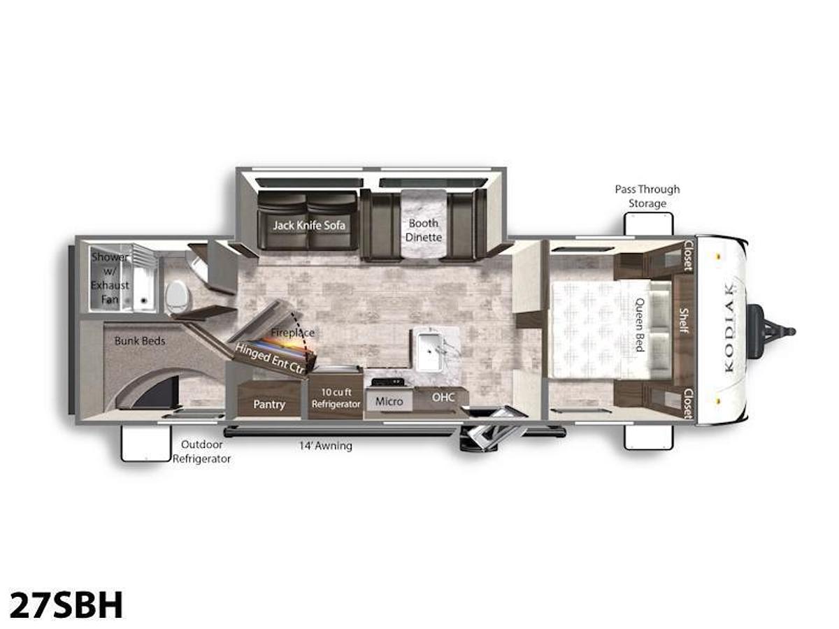 2024 Dutchmen Kodiak SE 27SBH