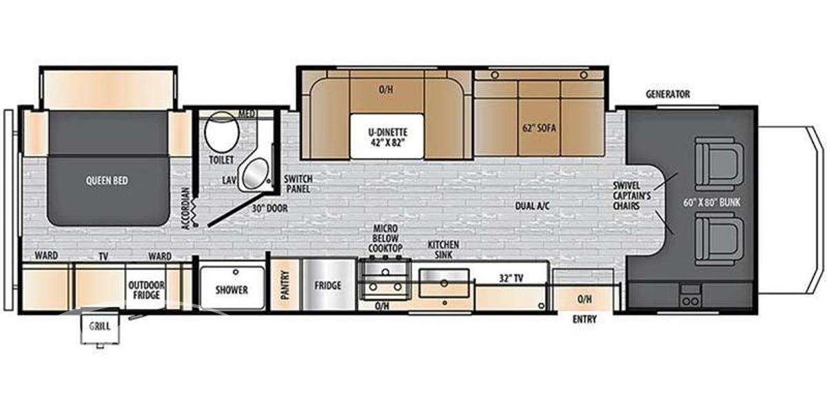 2024 Entrada East to West 2950OKF