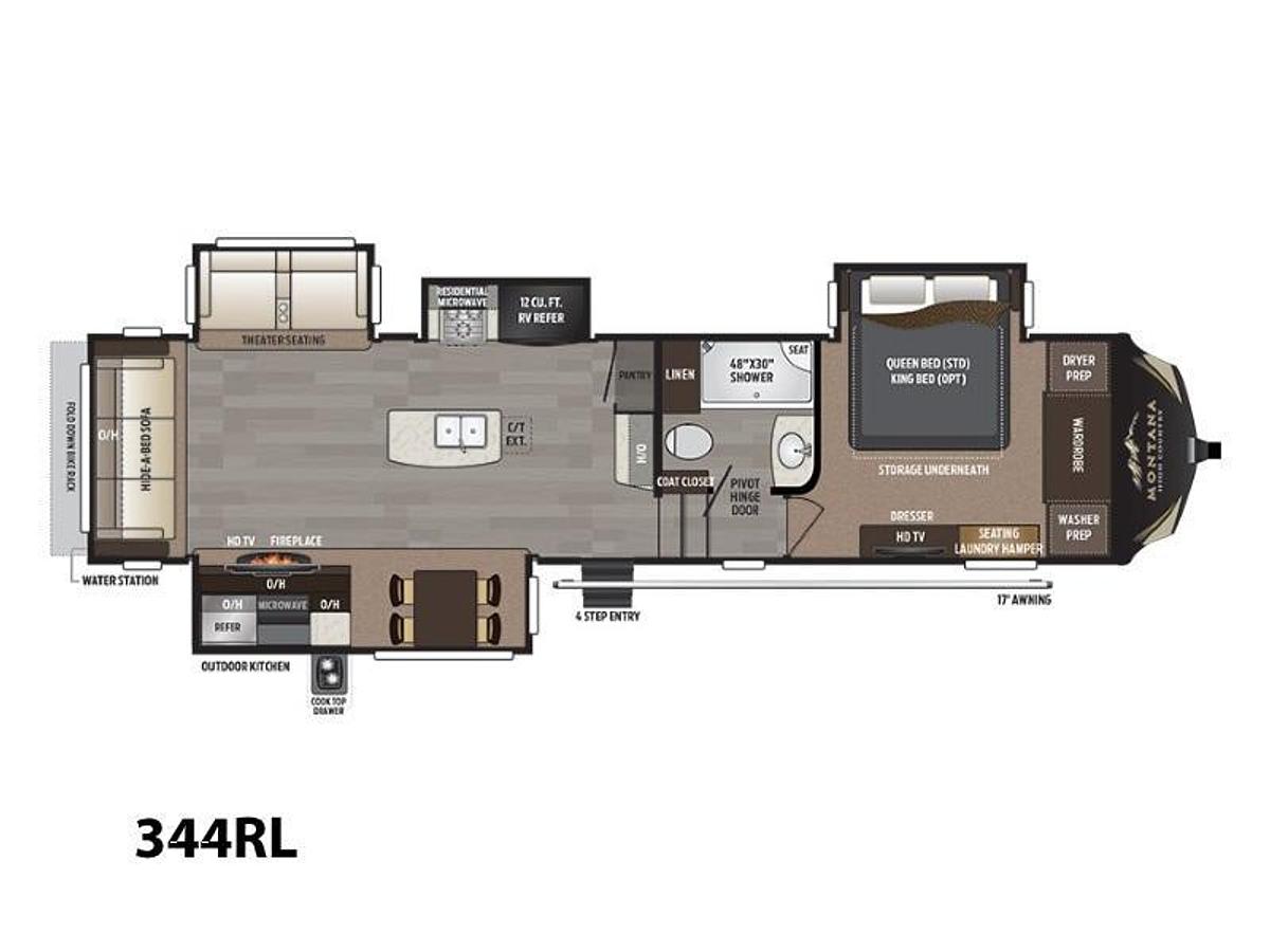 Used 2018 Keystone RV Montana High Country 344RL