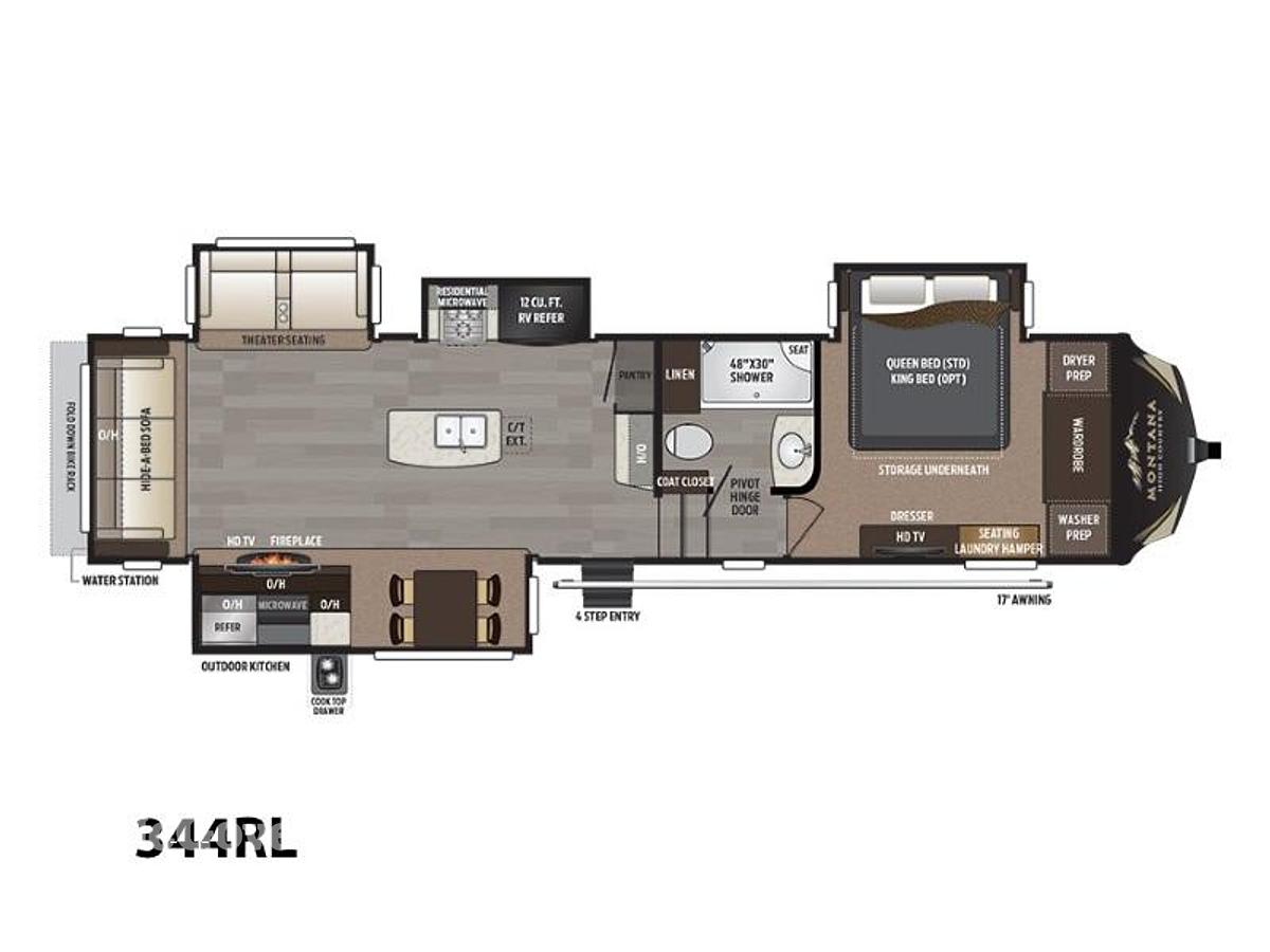 Used 2018 Keystone RV Montana High Country 344RL