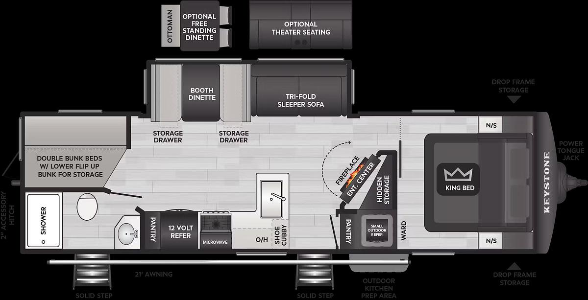 2026 Keystone RV Cougar 28BHWE