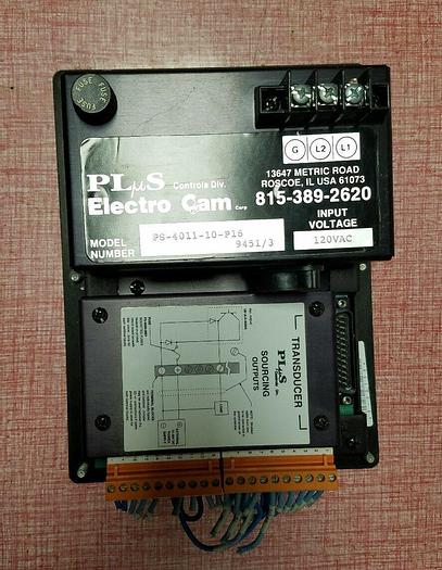 Used Plus Controls Electro Cam PS-4011-10-P16 Programmable Limit Switch UPS RED