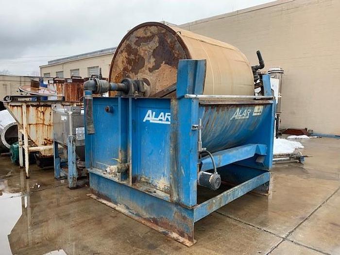 Used 6 FT. X 5 FT. ALAR ROTARY VACUUM DRUM FILTER SYSTEM (#9633)