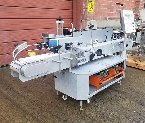 Used Labeler, Pressure Sensitive, Tronics, Wrap, Pails #S743507