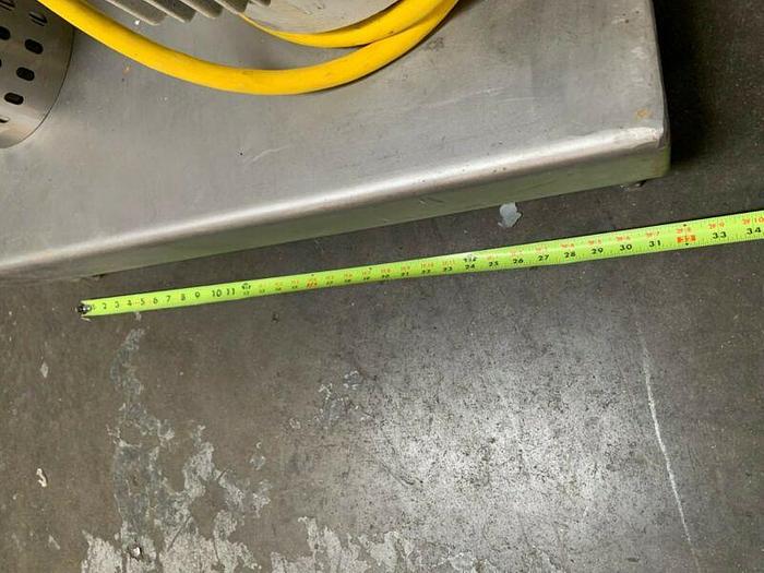 Used Tri-Clover Tri-Blender F3218MD-B60-S  w/ 15 HP Motor on Stainless Steel Skid