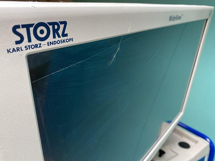 Used Storz Endoskopie Turm + 20090331, Sc-WU24-A1511 Monitor, AIDA Control NEO 20046120 DOKU System