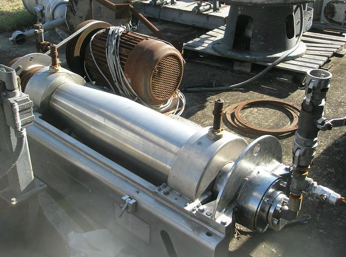 Used Centrifuge, Decanter, Guinard, Mdl 02 PKLC, 25 HP, S/st, #A738269