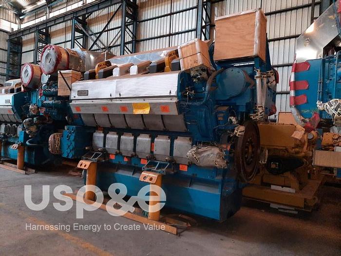 4 MW 2010 New Wartsila 12V26A2 Diesel Generator