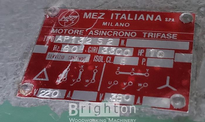 Used Allied machines CMS 4/C 10hp used dust collector #BM2254