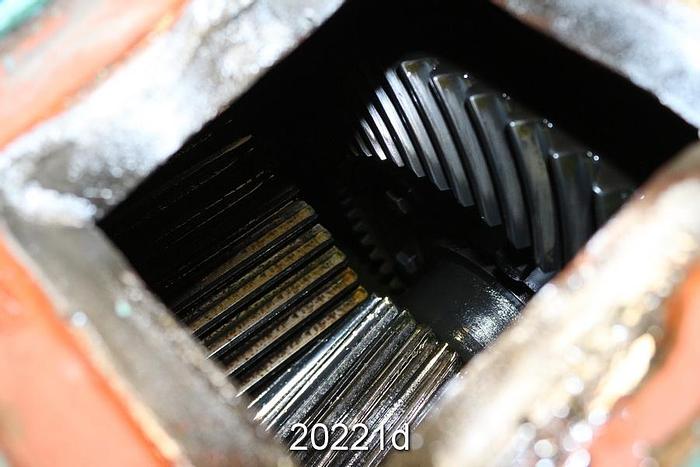 Used Philadelphia 3509 Right Angle Gear Reducer, Size 3509, Type Blt, Ratio 11.4/1 #20221