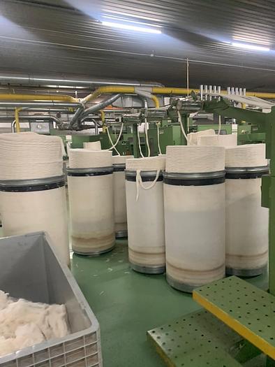 Gebraucht RIETER BLOWROOM, CARDING, DRAW FRAMES and COMBING MACHINERS, 1993-2003