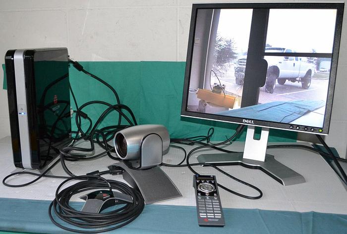 Used Polycom HDX 7000 HD Video Conference System with Eagle Eye MPTZ-8 Camera & Mic