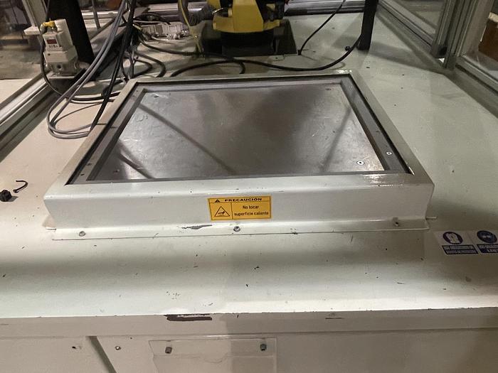 Used FANUC M10iA/10S 10KG X 1098MM H-REACH 6 AXIS ROBOTIC CELL WITH R30iA CONTROLLER