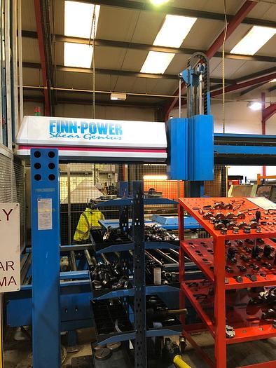 Used 2000 FINNPOWER TRS5 SB CNC shear punching machine