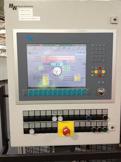Used 693 ton Muller Weingarten SSDC Stamping Press