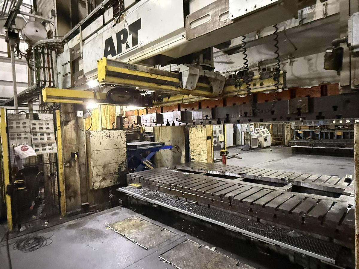 Used 1600 ton Niagara 156"x72" SSDC Stamping Press