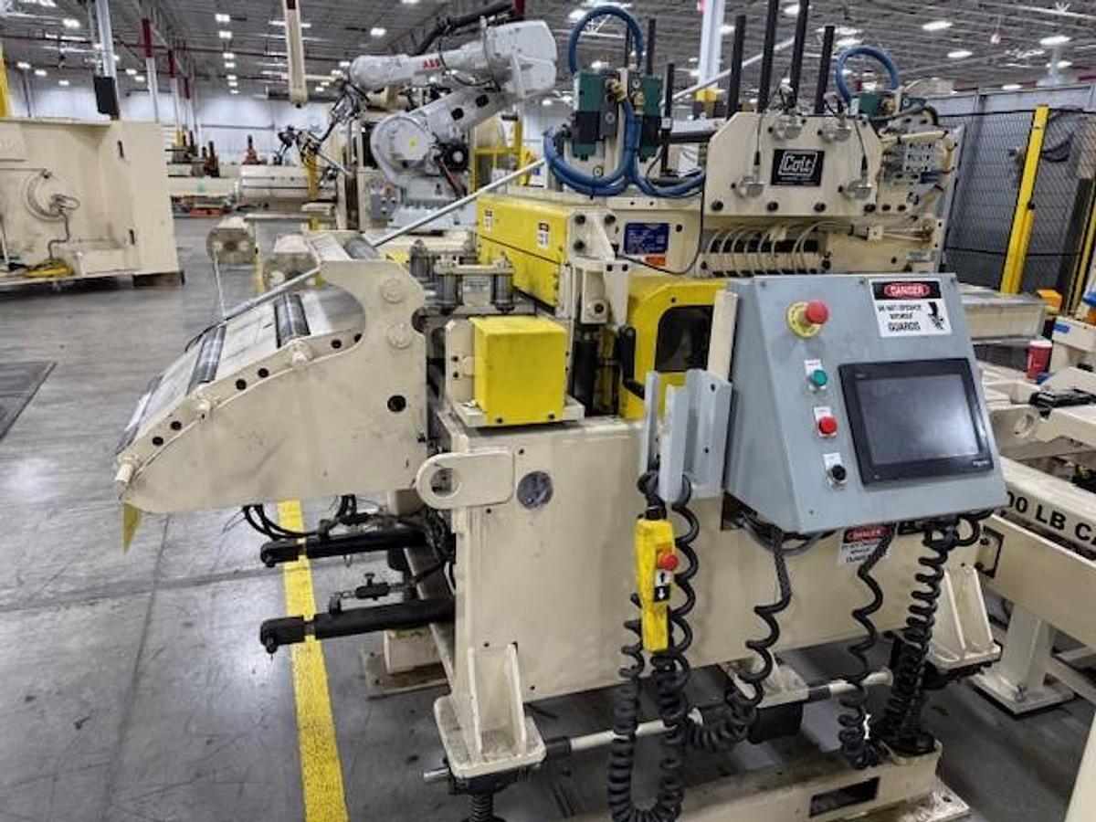 Used 24" Colt Automation Servo Coil Feed Line