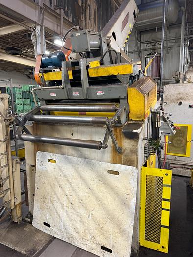 Used 36" Littell Servo Coil Feed Line