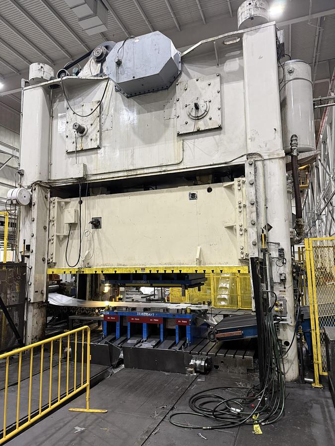 Used 800 ton Minster 168"x84" SSDC Stamping Press