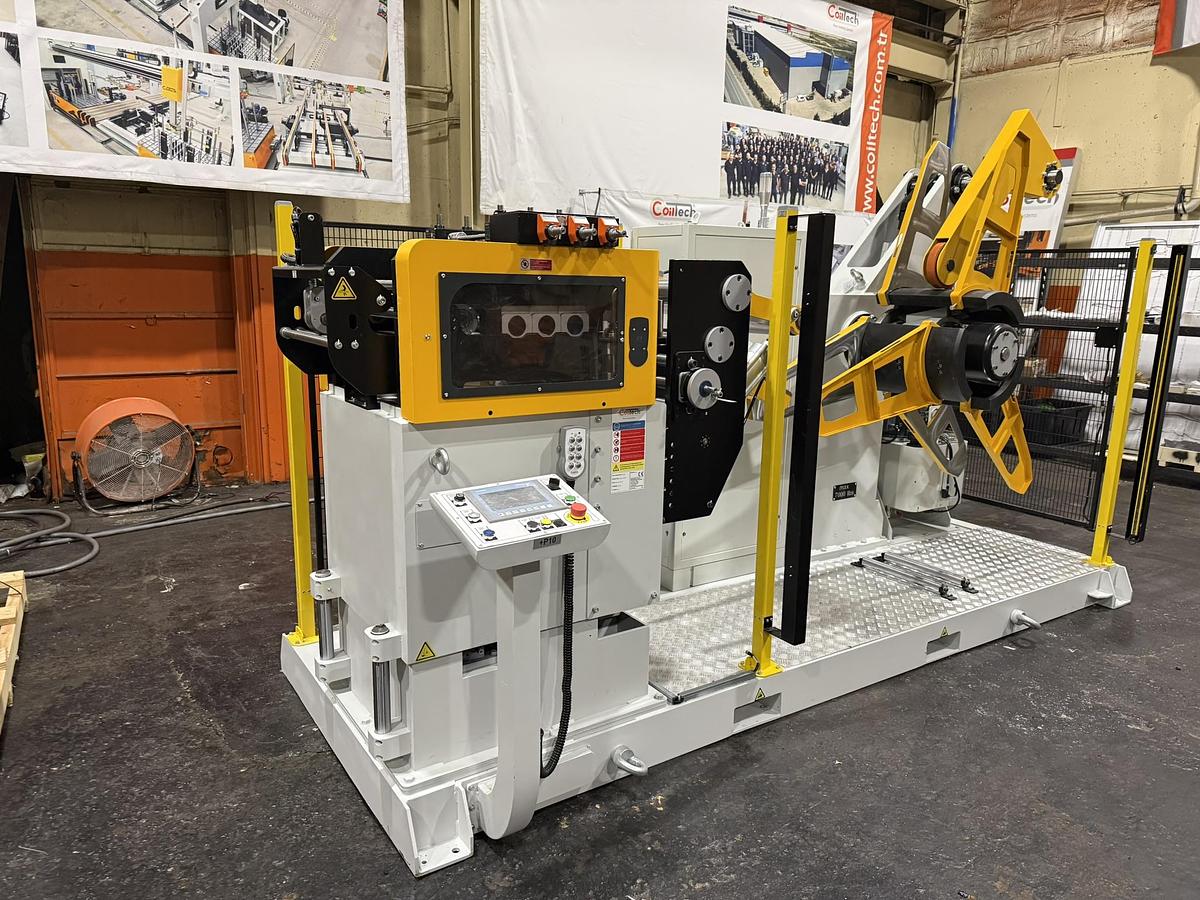 400mm CoilTech Feeder Straightener Combo Feedline