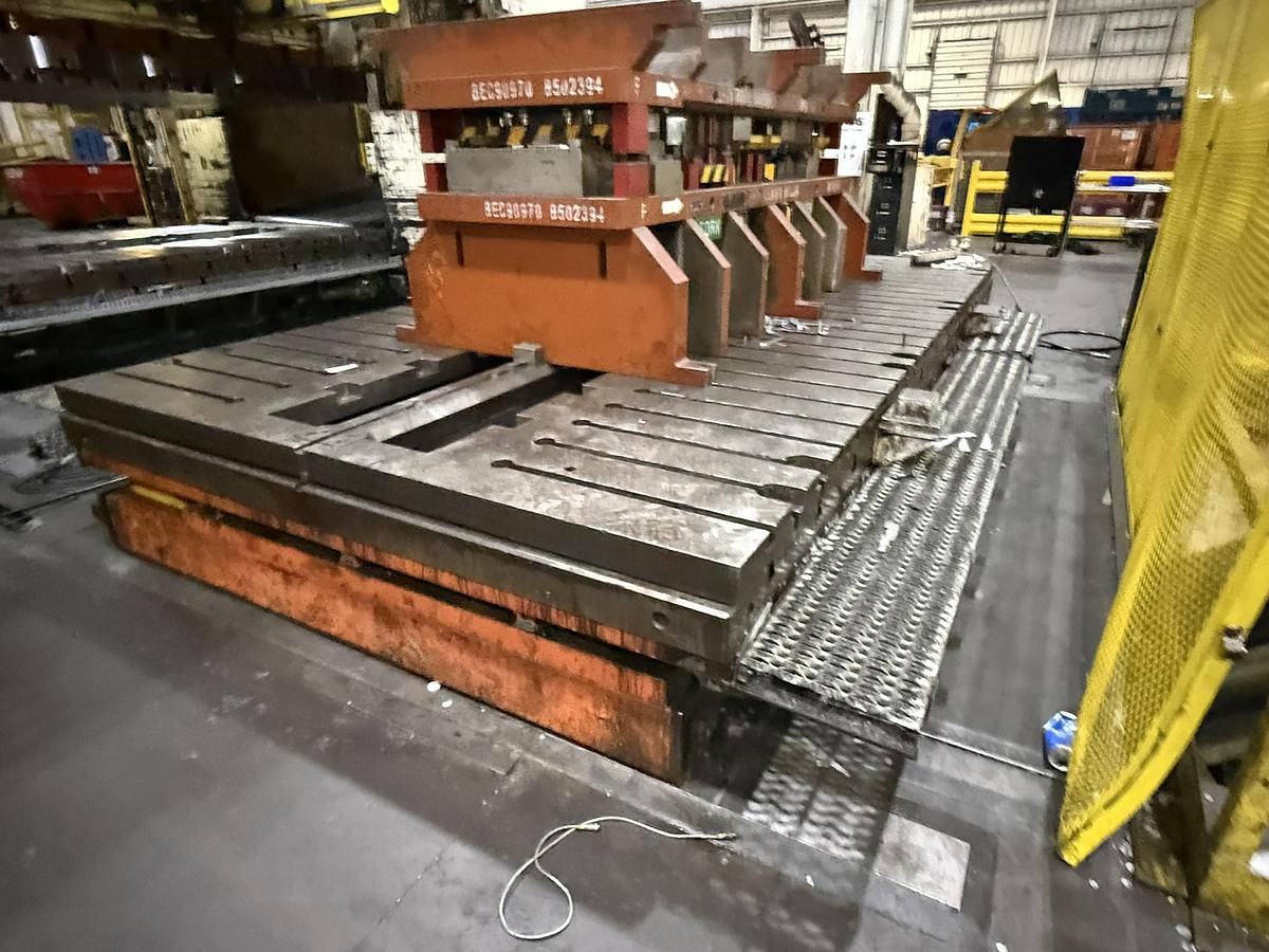 Used 1600 ton Niagara 156"x72" SSDC Stamping Press
