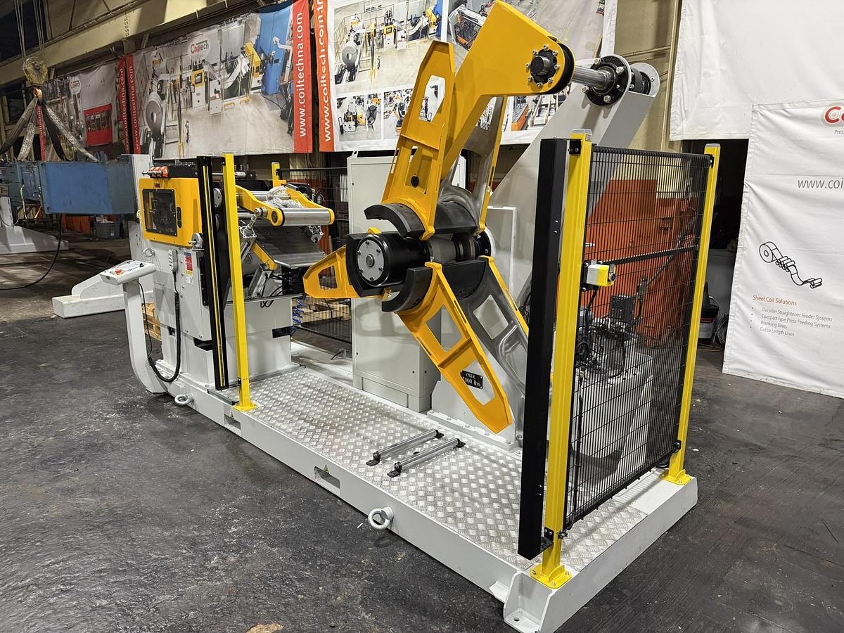 400mm CoilTech Feeder Straightener Combo Feedline