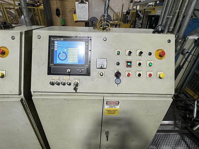 Used 600 ton Brown & Boggs 120"x60" SSDC Stamping Press