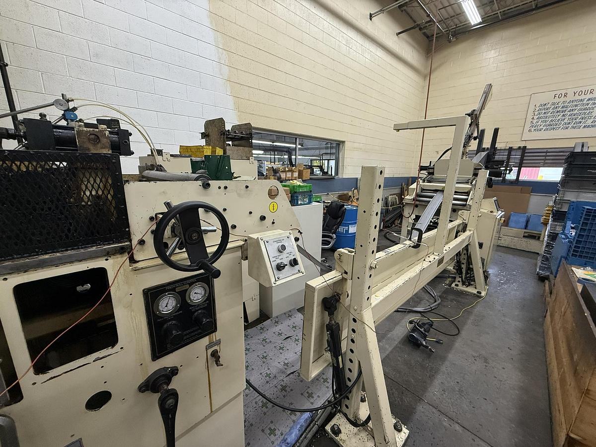 Used 26" Minster Servo Coil Feed Line