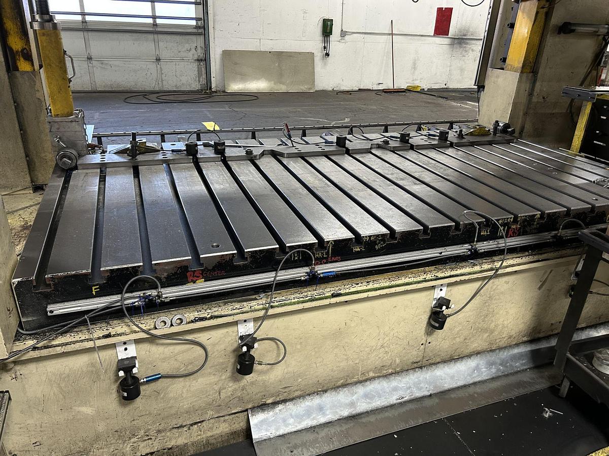 Used 440 ton Sutherland 120"x60 SSDC Stamping Press