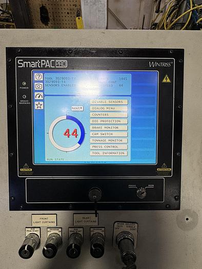 Used 600 ton Brown & Boggs 120"x60" SSDC Stamping Press