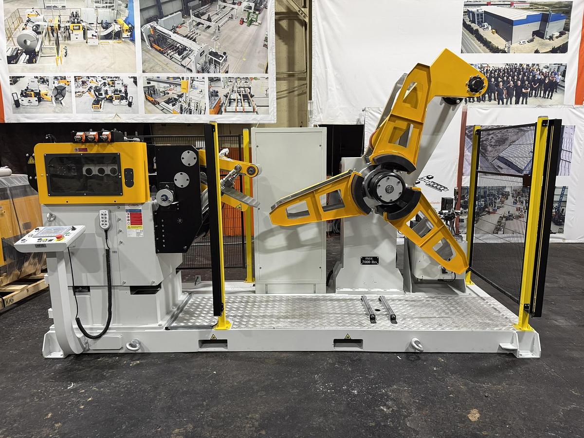 400mm CoilTech Feeder Straightener Combo Feedline