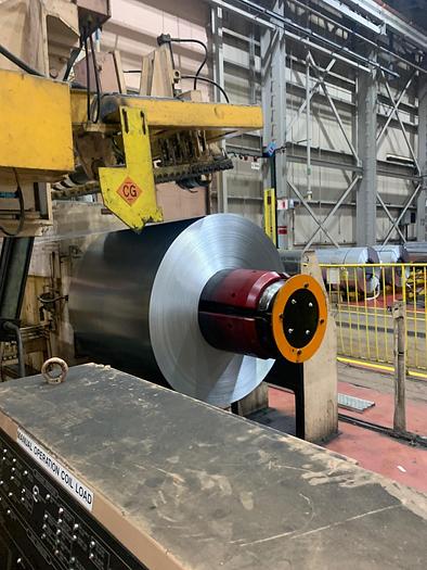 Used 2000mm Automatic Feed Co. Blanking Coil Feed Line