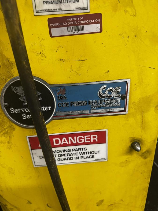 Used 121 Ton Komatsu Gap Frame Press